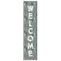 Welcome Evergreen Forest Porch Board