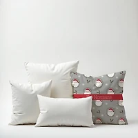 Personalized Santa Greenery Christmas Pillow