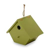 Wood Hanging Birdhouse