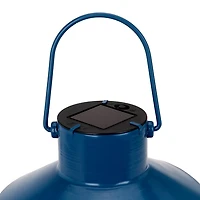 Captain Blue Metal Cage Solar Lantern