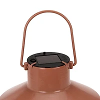 Tuscan Sun Metal Cage Solar Lantern