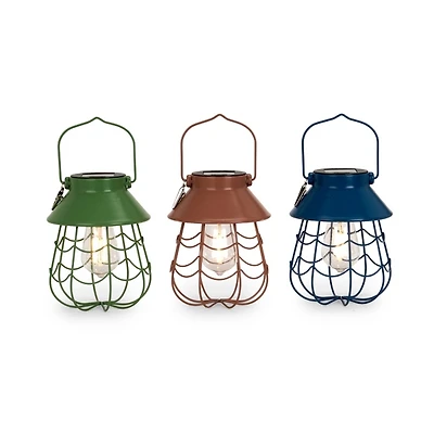 Colorful Solar Lantern Umbrella Clips