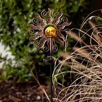 Brass Moon Solar Stake