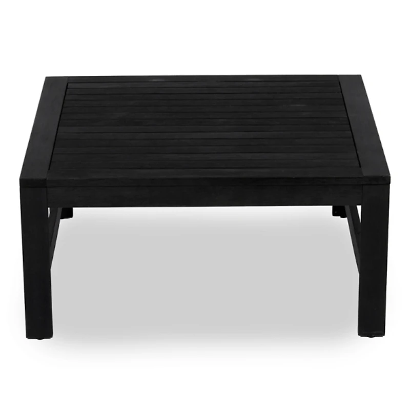 Black Wood Amalfi Outdoor Coffee Table