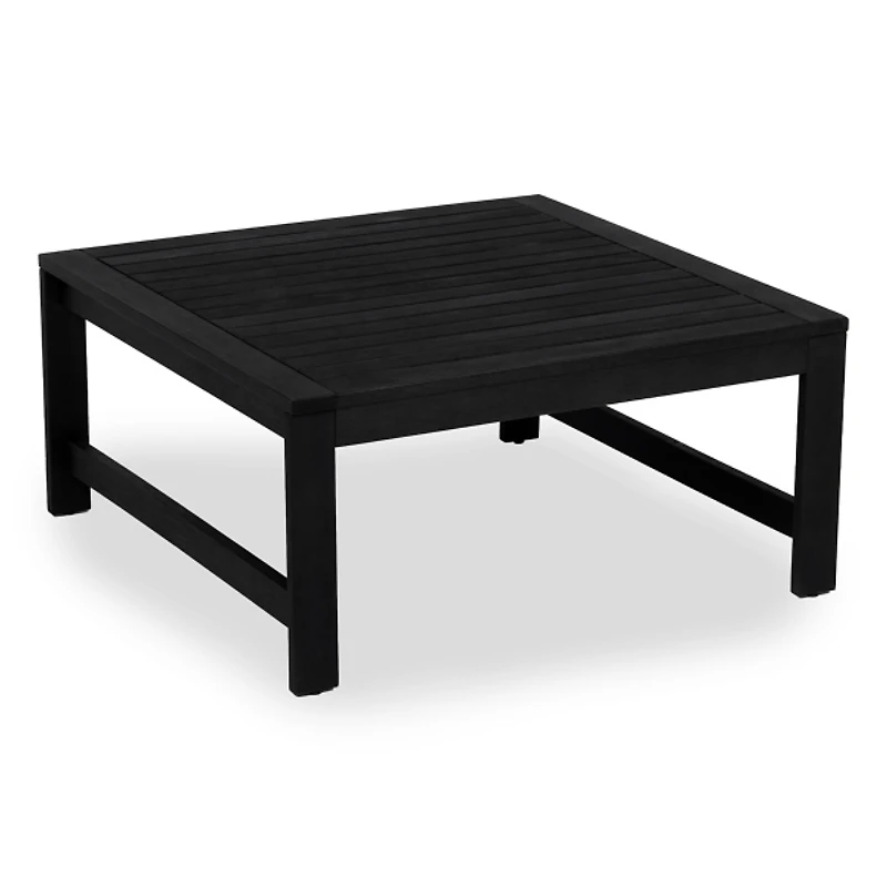 Black Wood Amalfi Outdoor Coffee Table