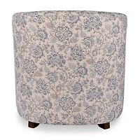 Blue Floral Charolette Accent Chair
