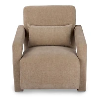 Oat Kinsley Chenille Upholstered Accent Chair