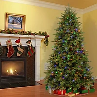 ft Pre-Lit Princeton Fraser Fir Christmas Tree