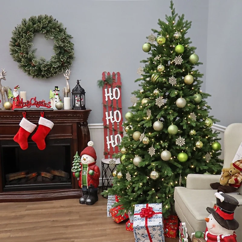 ft Pre-Lit Princeton Fraser Fir Christmas Tree