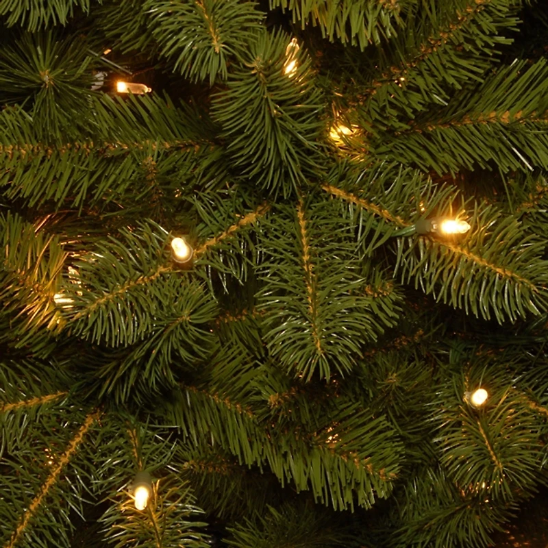 9 ft. Pre-Lit Downswept Douglas Fir Christmas Tree