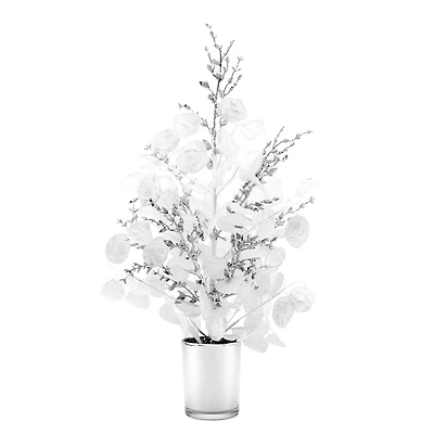 Winter White Frosted Tabletop Tree