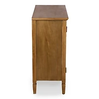 Brown Wood Sienna 2-Door Cabinet