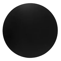 Round Farrah Black Spindle Side Table