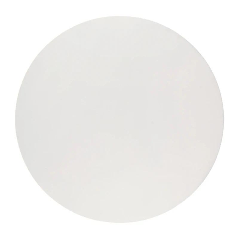 Round Farrah White Spindle Side Table