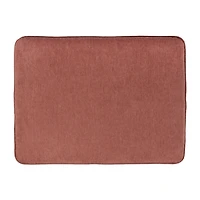Enzo Rose Upholstered Ottoman