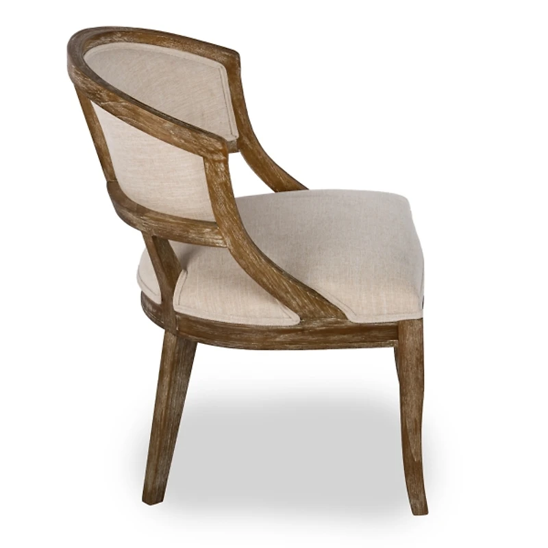 Gray Upholstered Reagan Accent Chair