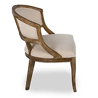 Gray Upholstered Reagan Accent Chair