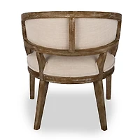 Gray Upholstered Reagan Accent Chair