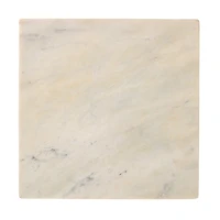 Marble and Wood Ayla Accent Table