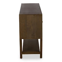 Kyle Brown 4-Door Wood Cabinet