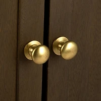 Kyle Brown 4-Door Wood Cabinet