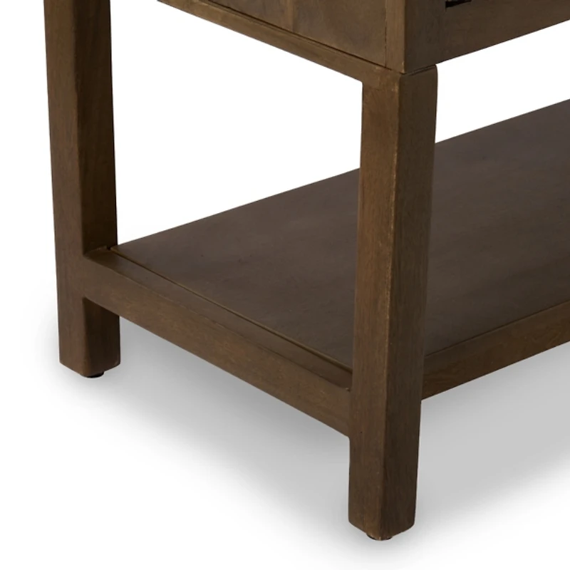 Kyle Brown 4-Door Wood Cabinet