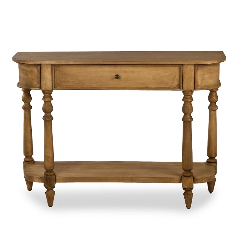 Brown Wood Vera Console Table