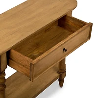 Brown Wood Vera Console Table