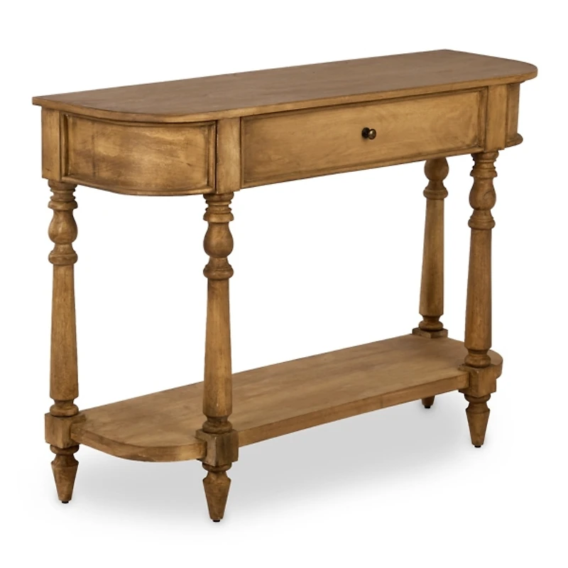 Brown Wood Vera Console Table