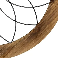 Round Metal Medallion Wall Plaque