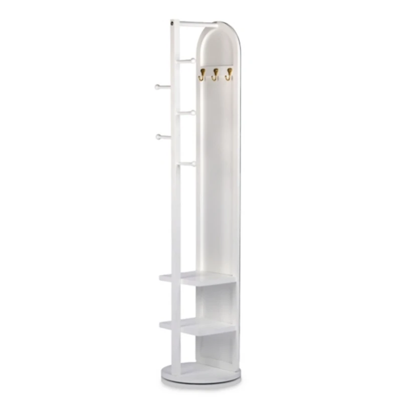 Taylor White Full Length Storage Mirror