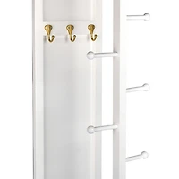 Taylor White Full Length Storage Mirror