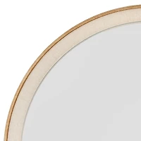 Cream Contrast Arch Wall Mirror