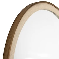 Cream Contrast Arch Wall Mirror