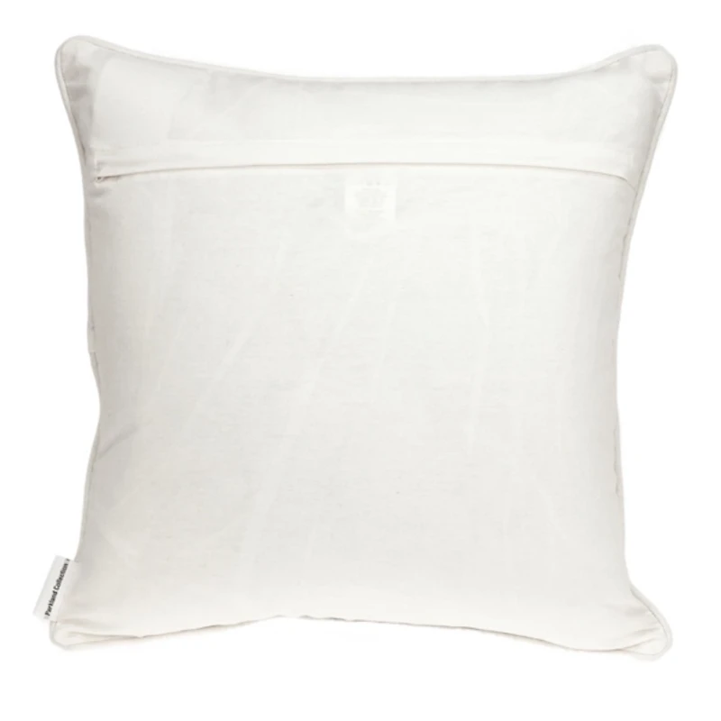 Machu Orange Woven Pillow