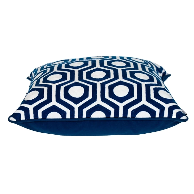 Geometric Circle Transitional Pillow
