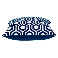 Geometric Circle Transitional Pillow