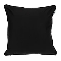 Black Embroidered Motif Transitional Pillow