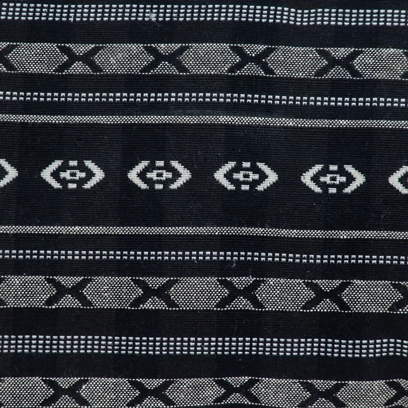 Raven Transitional Black Lumbar Pillow