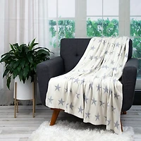 Blue Transitional Star Throw