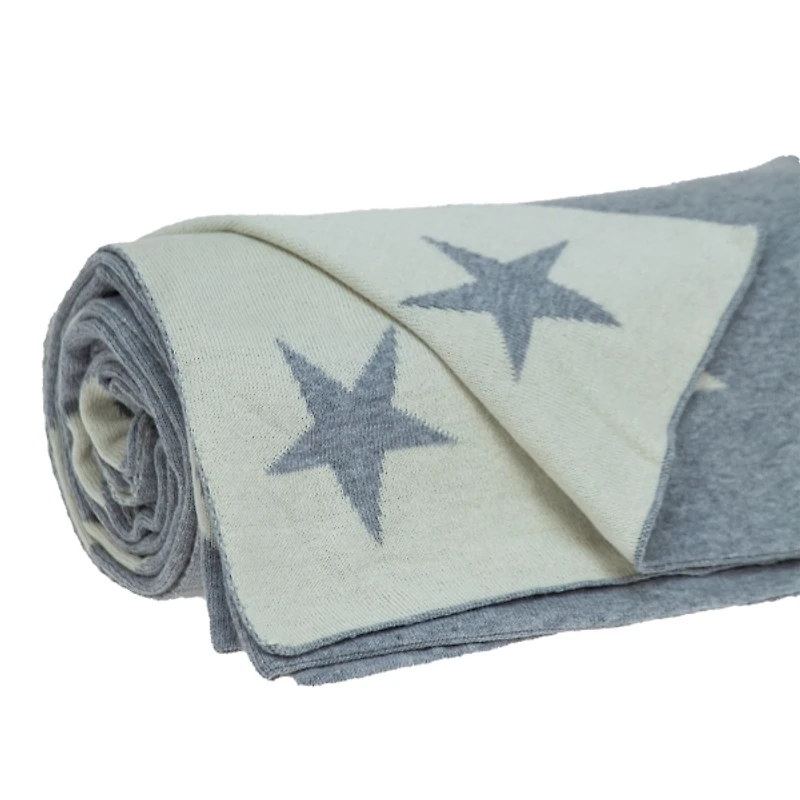 Blue Transitional Star Throw