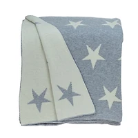 Blue Transitional Star Throw