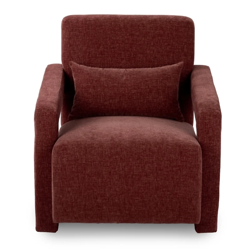 Bordeaux Kinsley Chenille Upholstered Accent Chair