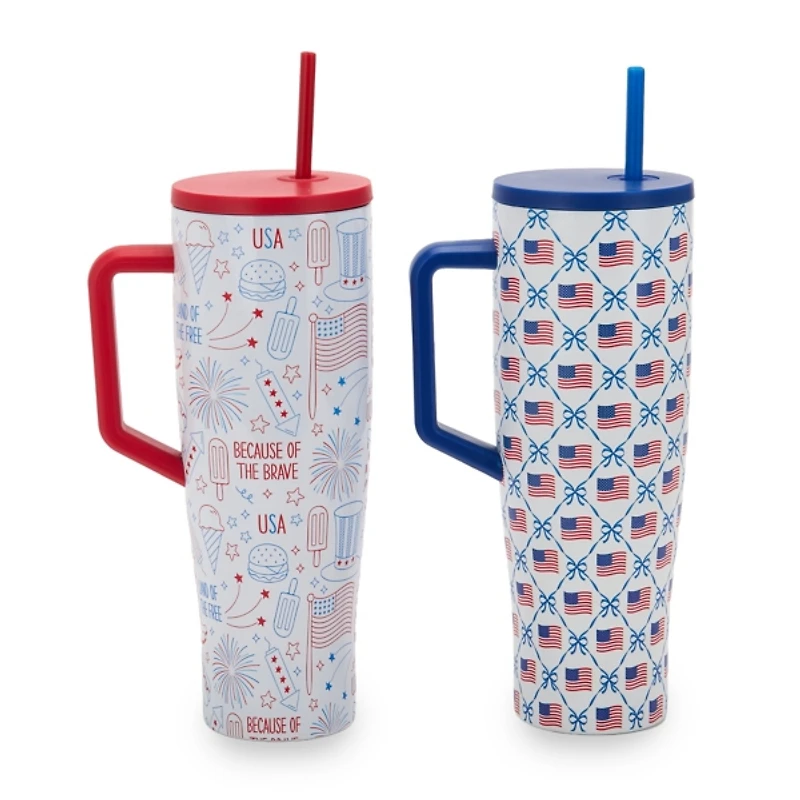 Patriotic 40 oz Insulated Tumblers
