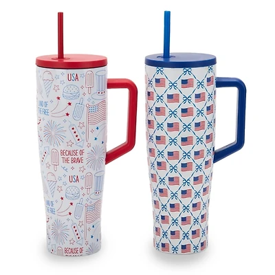 Patriotic 40 oz Insulated Tumblers