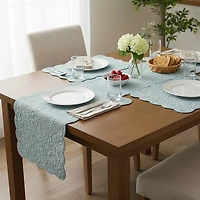 Christiana Breeze Blue Table Runner