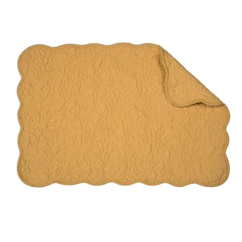 Christiana Honey Yellow Placemats, Set of 6