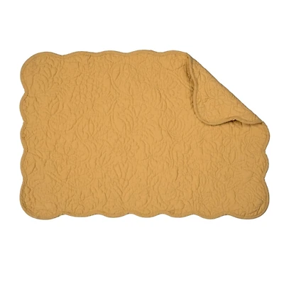 Christiana Honey Yellow Placemats, Set of 6