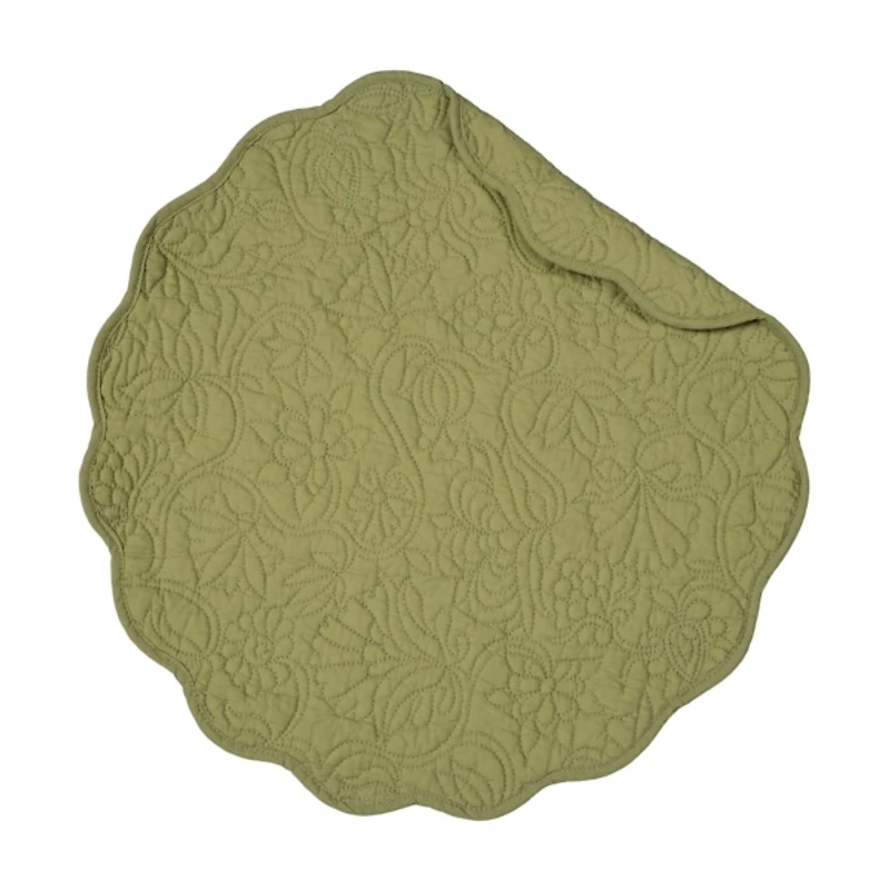 Christiana Sweet Pea Round Placemats, Set of 6