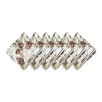 Cooper Pine and Pinecones Napkins, Set of 6